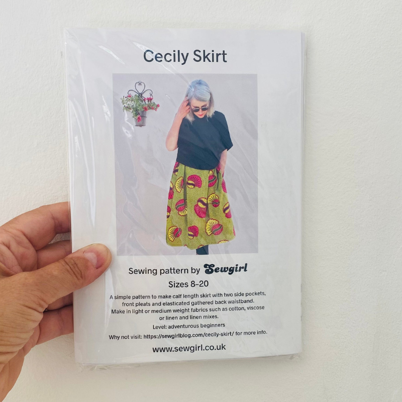 Sewgirl Cecily Skirt Pattern