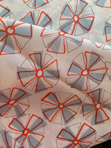 Hokkoh Pinwheels Cotton Lawn . $40.00/metre