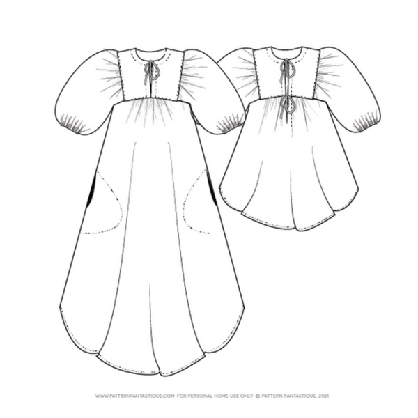 Pattern Fantastique Vali Dress and Top