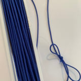 Elastic Cord Royal Blue . $1.50 metre