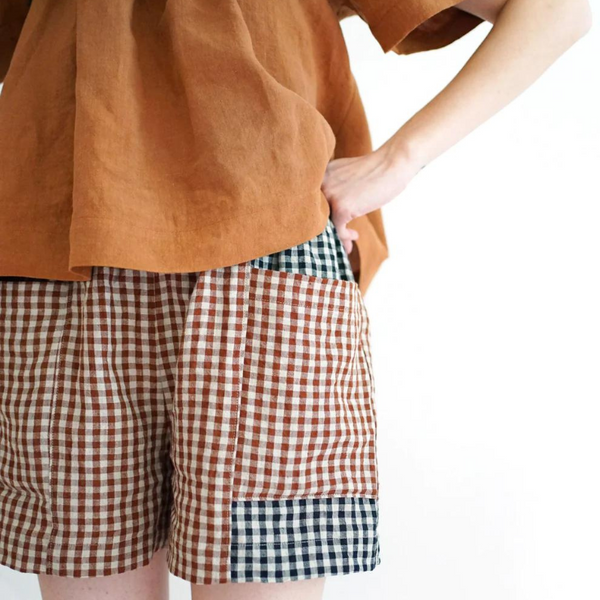 Matchy Matchy Sewing Club - Weekend Chore Shorts PDF Pattern.