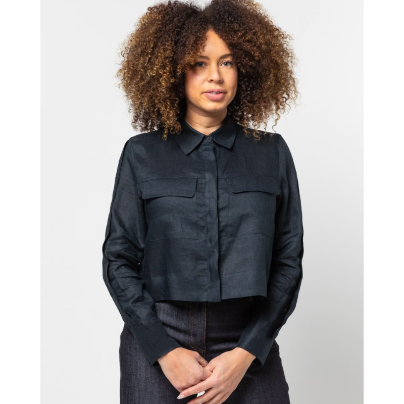 Style Arc Smith Woven Jacket