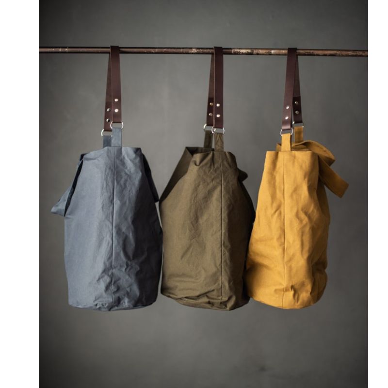 Merchant & Mills Gingham Oilskin Ginger Biscuit . $64.00/metre