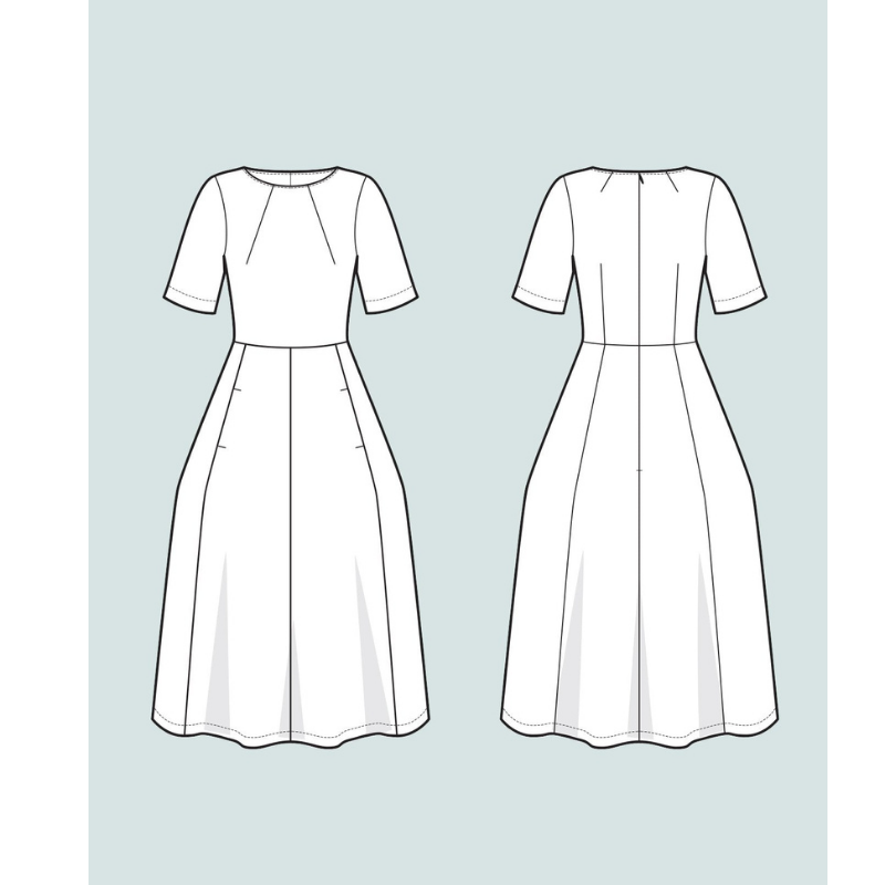 The Assembly Line Tulip Dress