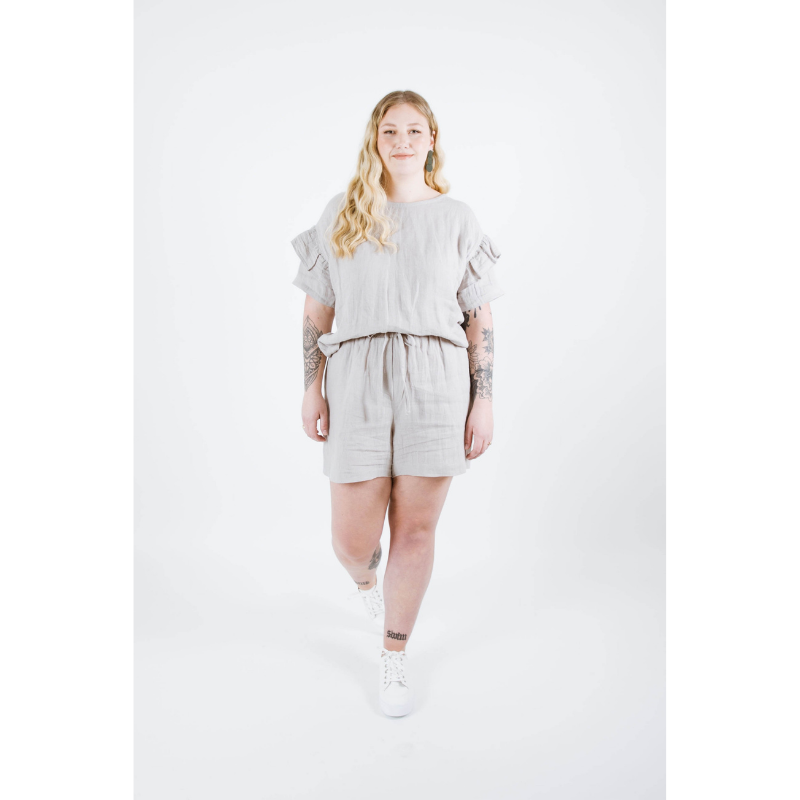 Papercut Solar Tee and Sweater