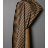 Merchant & Mills Gingham Oilskin Ginger Biscuit . $64.00/metre