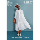 Friday Pattern Co The Wilder Gown The Gingham Studio
